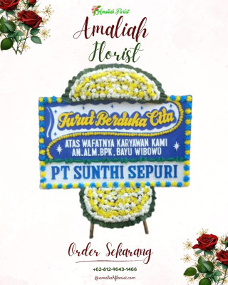 Papan Bunga Duka di Cibuluh