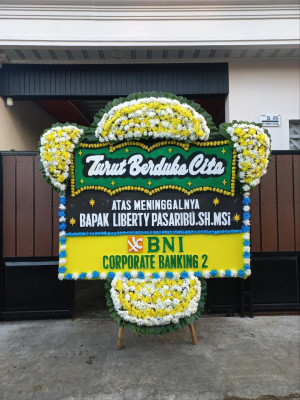 Papan Bunga Duka di Cibuluh