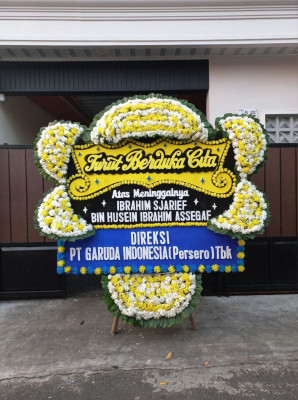 Papan Bunga Duka di Cibuluh