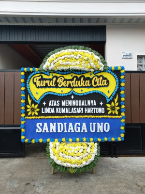 Papan Bunga Duka di Cibuluh